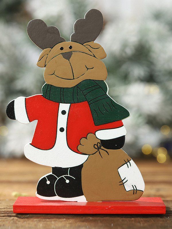 

DIY Wooden Christmas Decoration, Brown