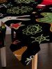 Father Christmas Tree Fabric Waterproof Table Cloth -  