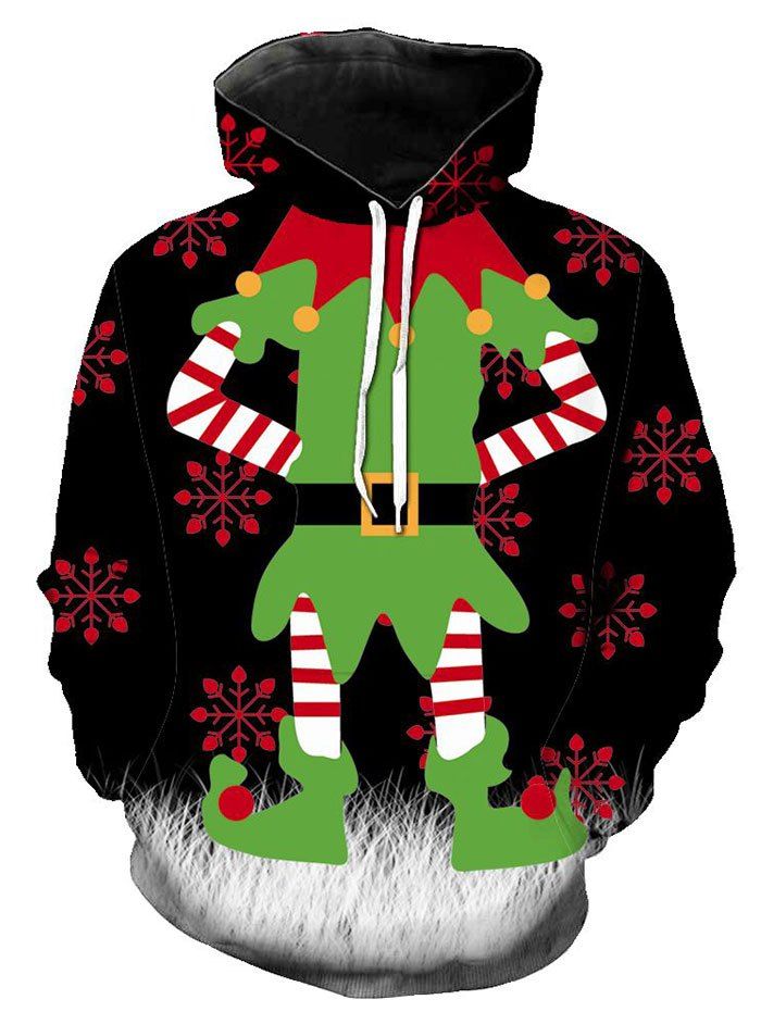 christmas elf hoodie