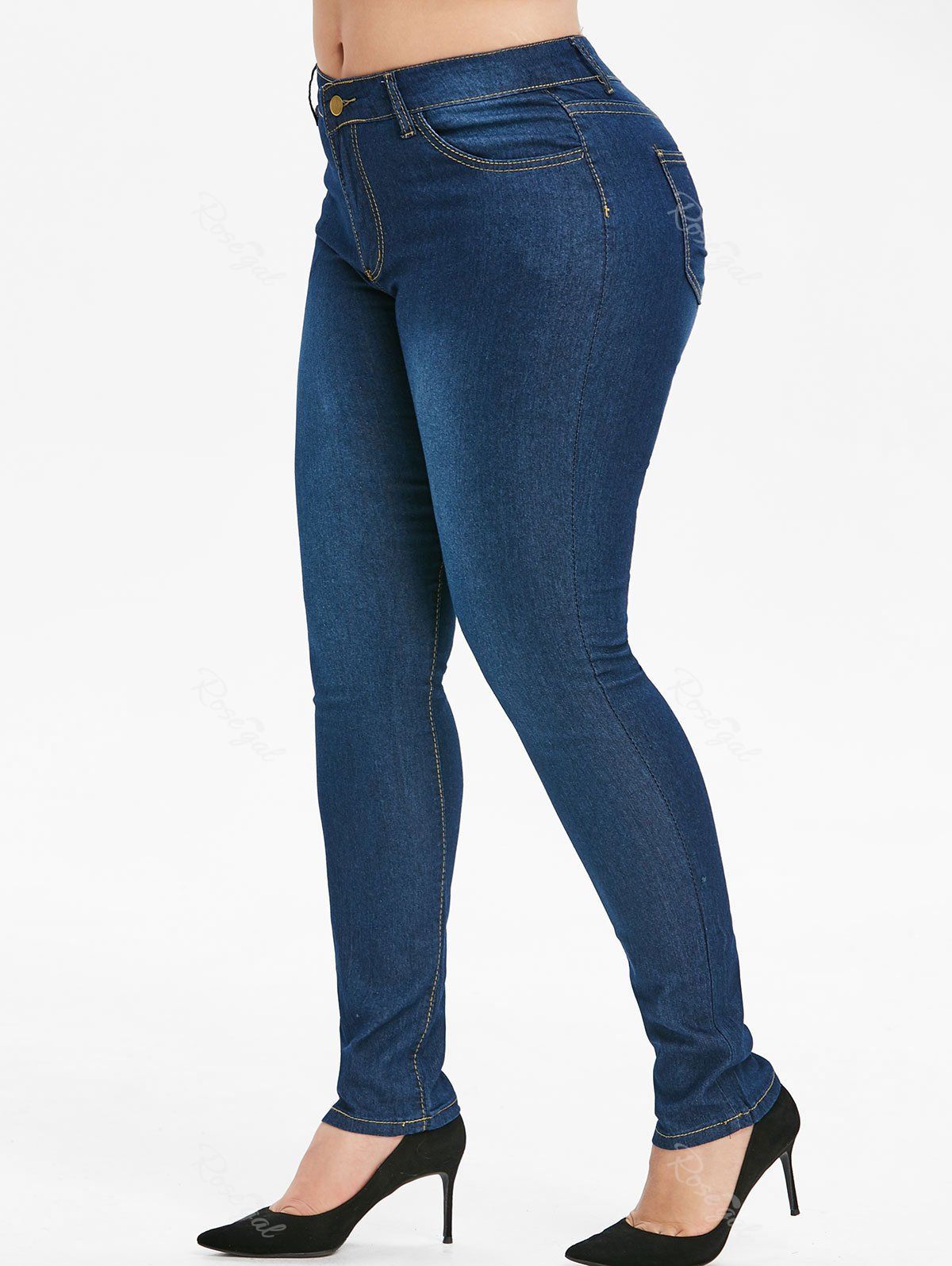 rosegal plus size jeans