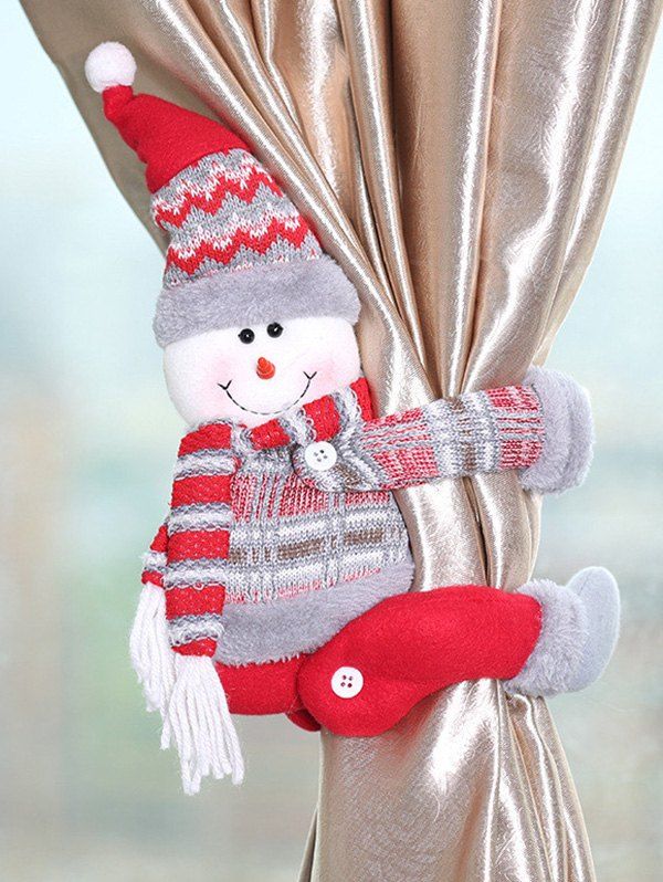 

Christmas Decoration Curtain Buckle, Multi-b