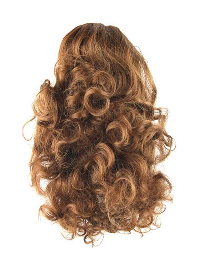 

Synthetic Curly Medium Clip Hair Piece, Cinnamon