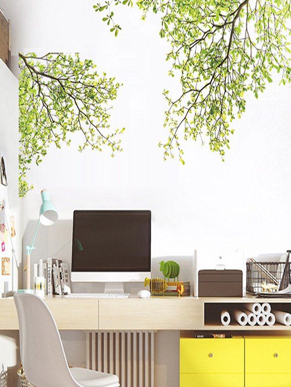 

Tree Branch Pattern Wall Sticker, Multi