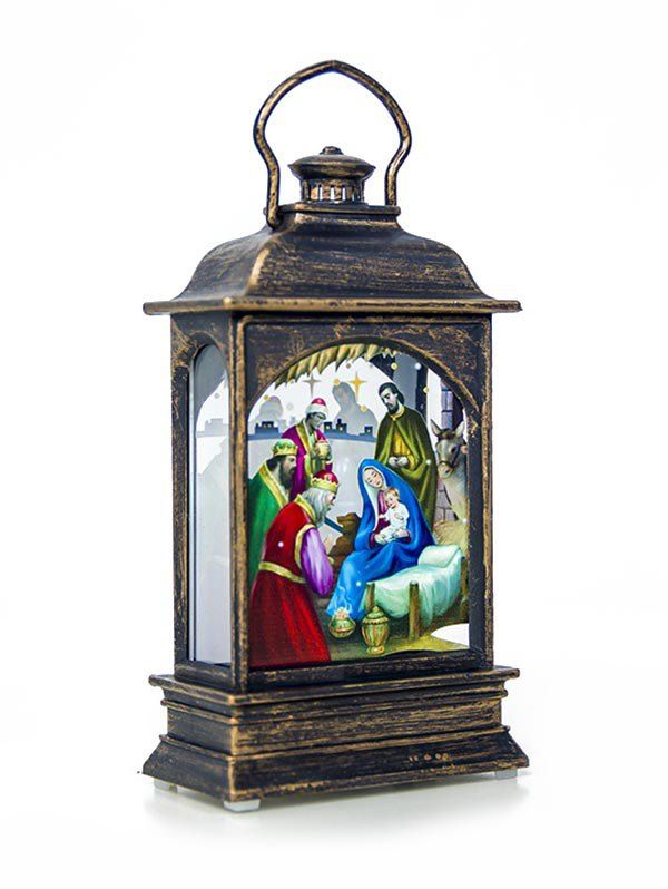 

Christmas Decorations Creative Transparent Lantern Light, Multi-d