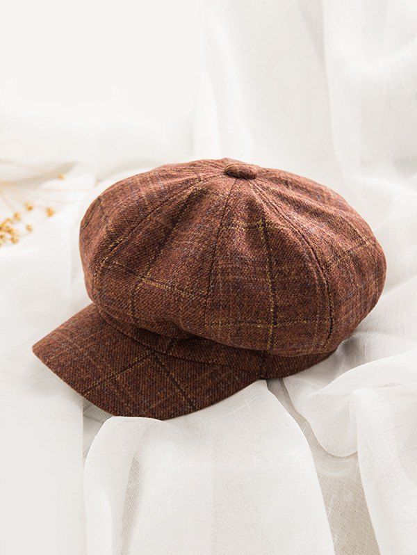 

Peaked Octagonal England Retro Hat, Chocolate