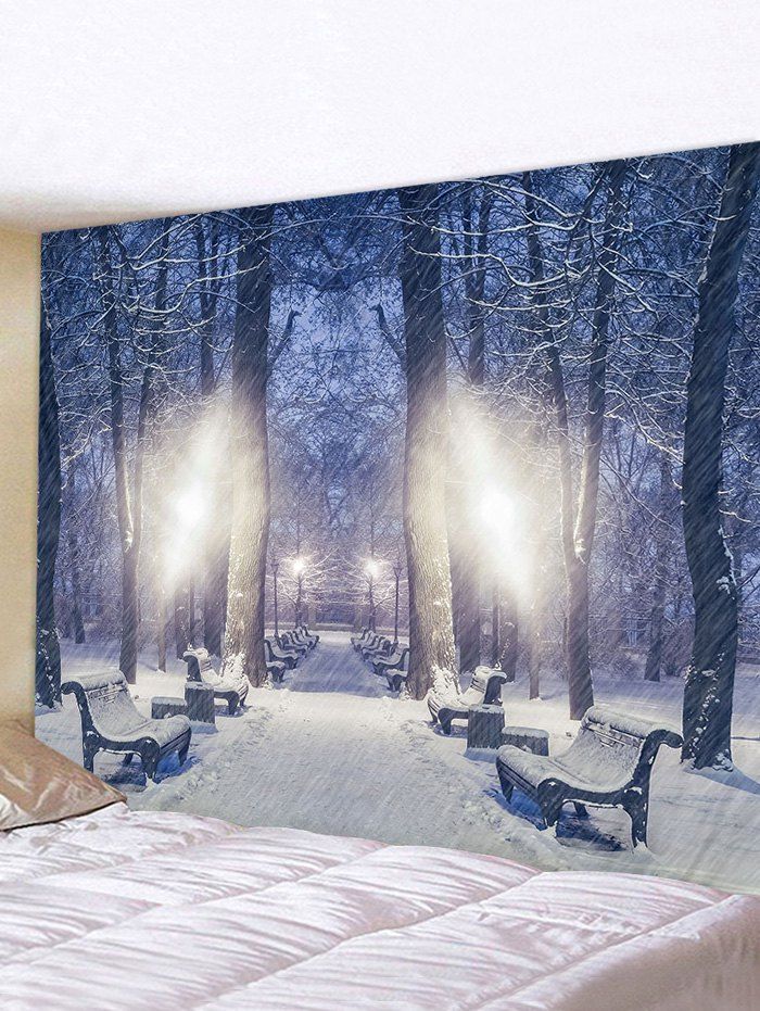 

Snow Forest Pattern Tapestry, Multi