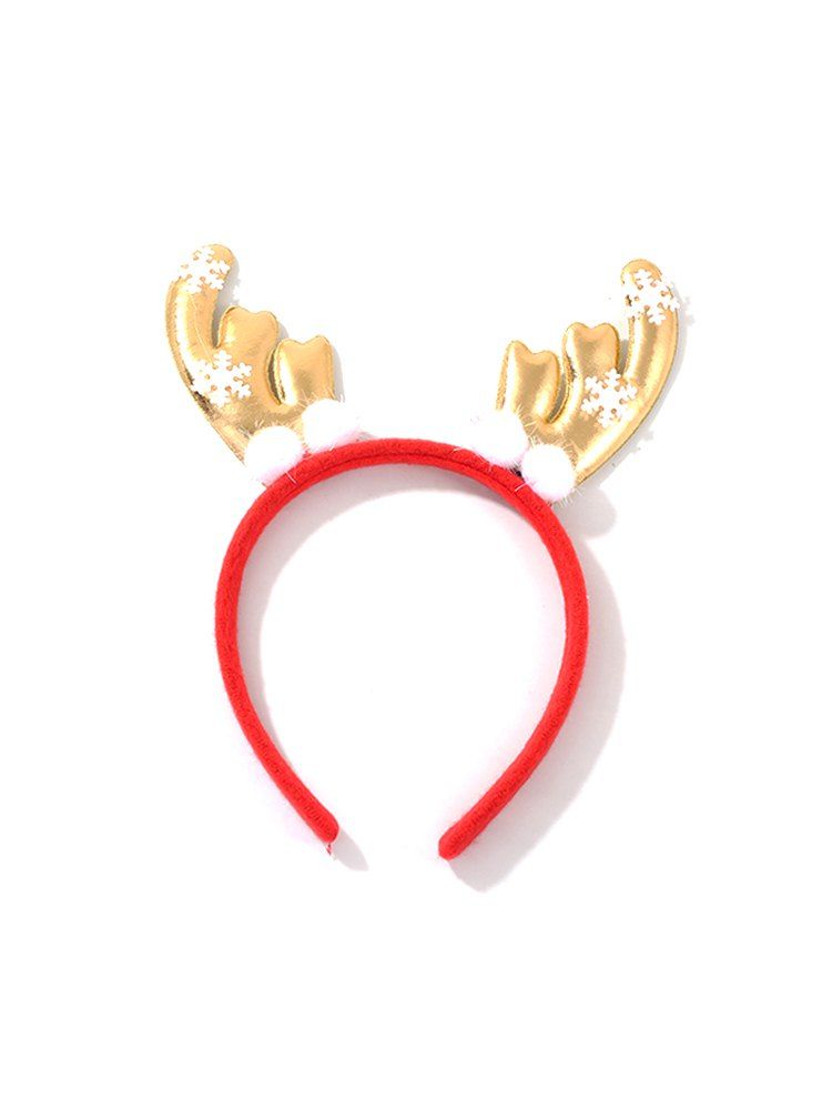 

Christmas Elk Antlers Shape Hair Band, Red