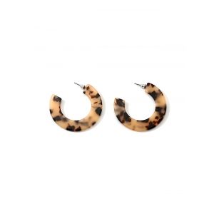 

Leopard C Shape Stud Earrings