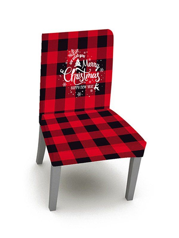 

1PCS Merry Christmas Elastic Chair Cover, Multi