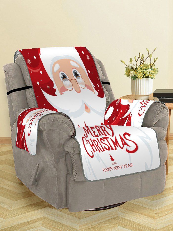 

Father Christmas Couch Cover, Red wine