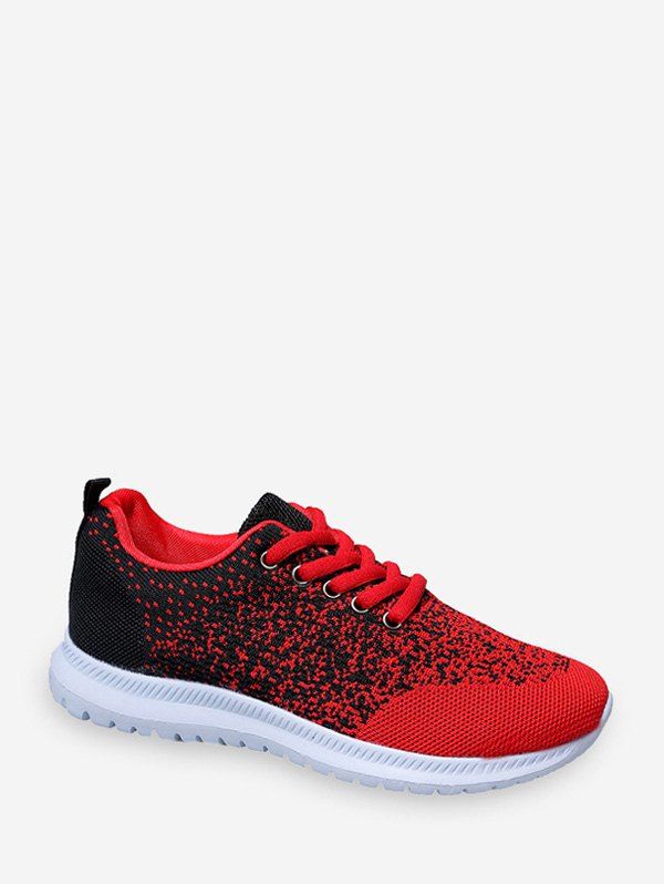 

Gradient Knit Low Top Outdoor Sneakers, Red