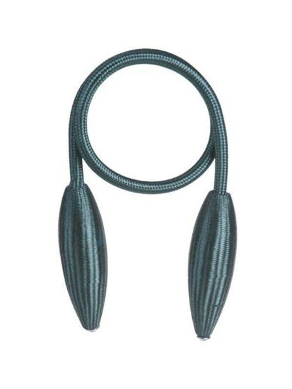 

2 Pcs DIY Flexible Curtain Tie Backs, Peacock blue