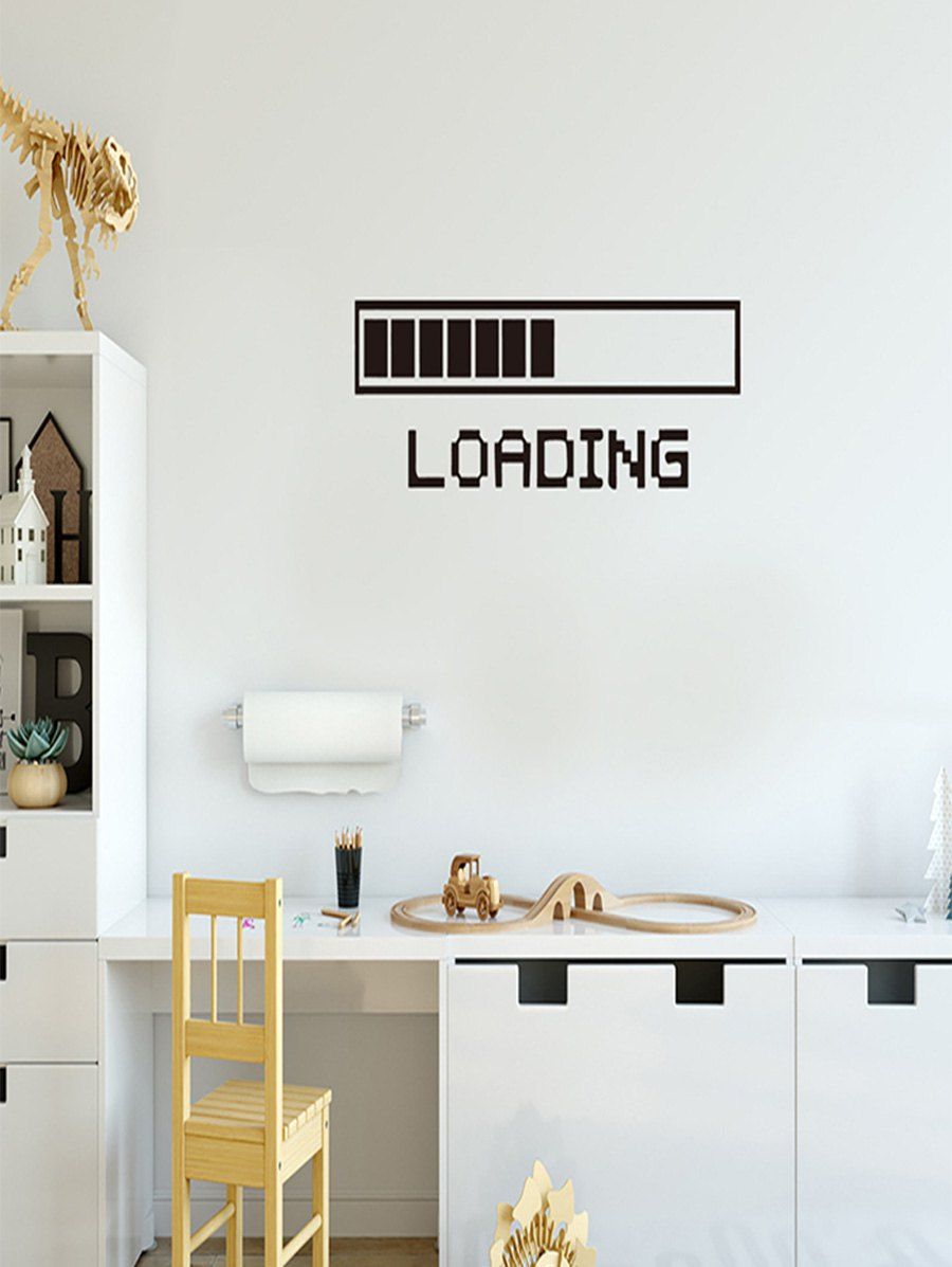 

Loading Design Wall Sticker, Black