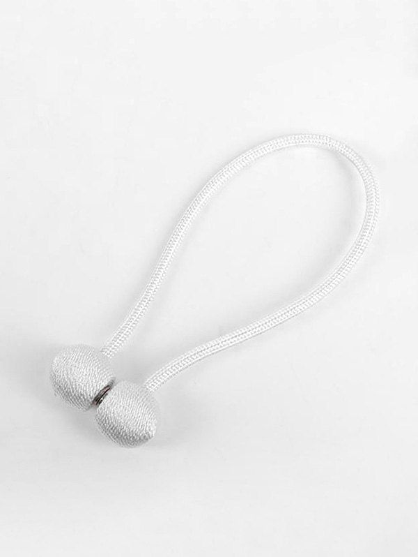 

2 Pcs Magnetic Curtain Tie Backs, White