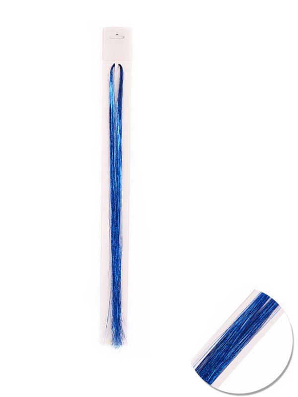 

Clip Party Hair Decorative Hair Extension, Denim dark blue