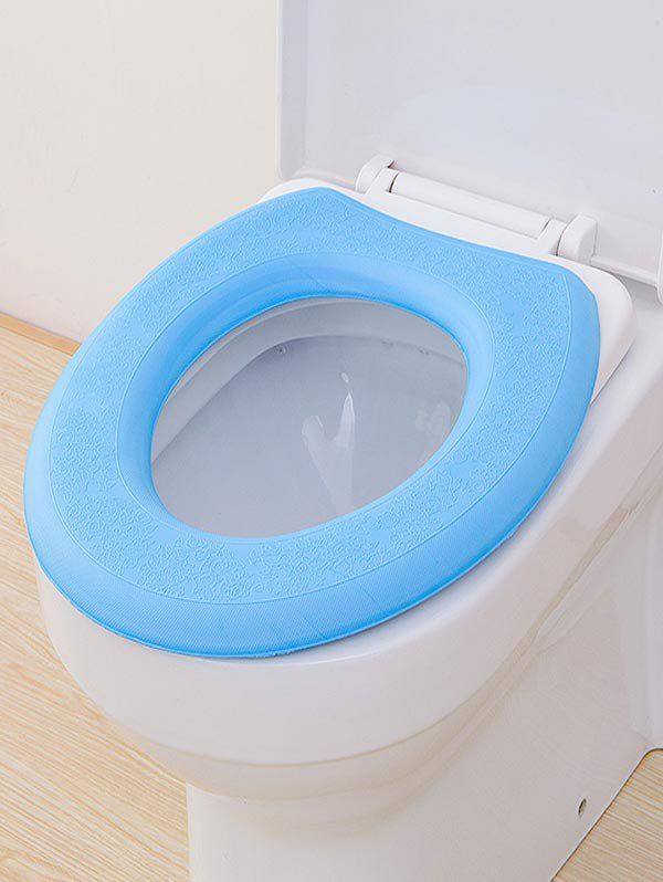 

O-shape EVA Soft Warm Toilet Seat Cover, Blue