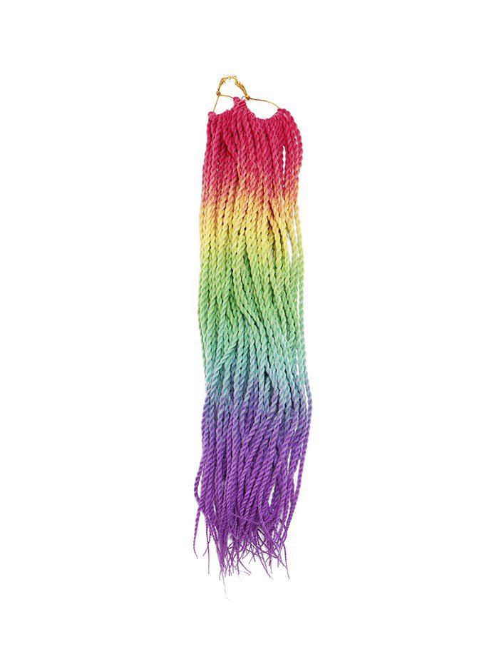 

Ombre Afro Braid Synthetic Long Hair Piece, Violet