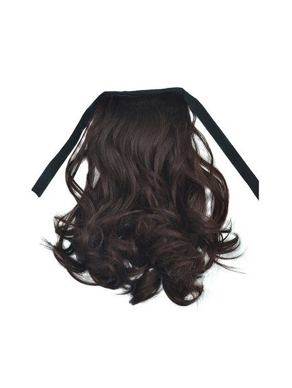 

Medium Wavy Synthetic Ponytail Hair Piece, Taupe