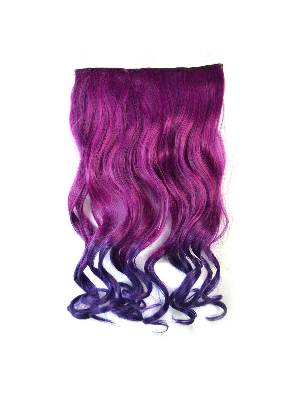 

Ombre Long Body Wave Synthetic Hair Piece, Plum