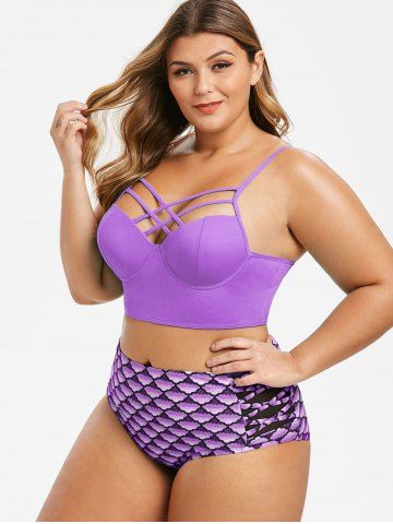 plus size mermaid swimsuit