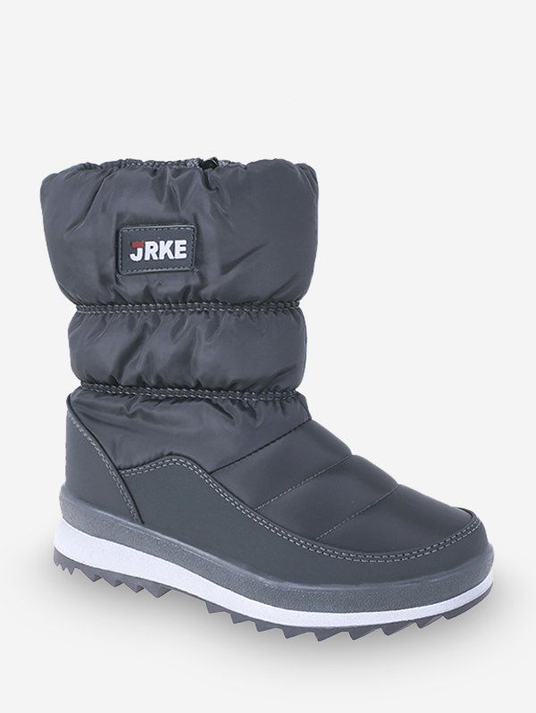 

Waterproof Outdoor Mid Calf Boots, Gray