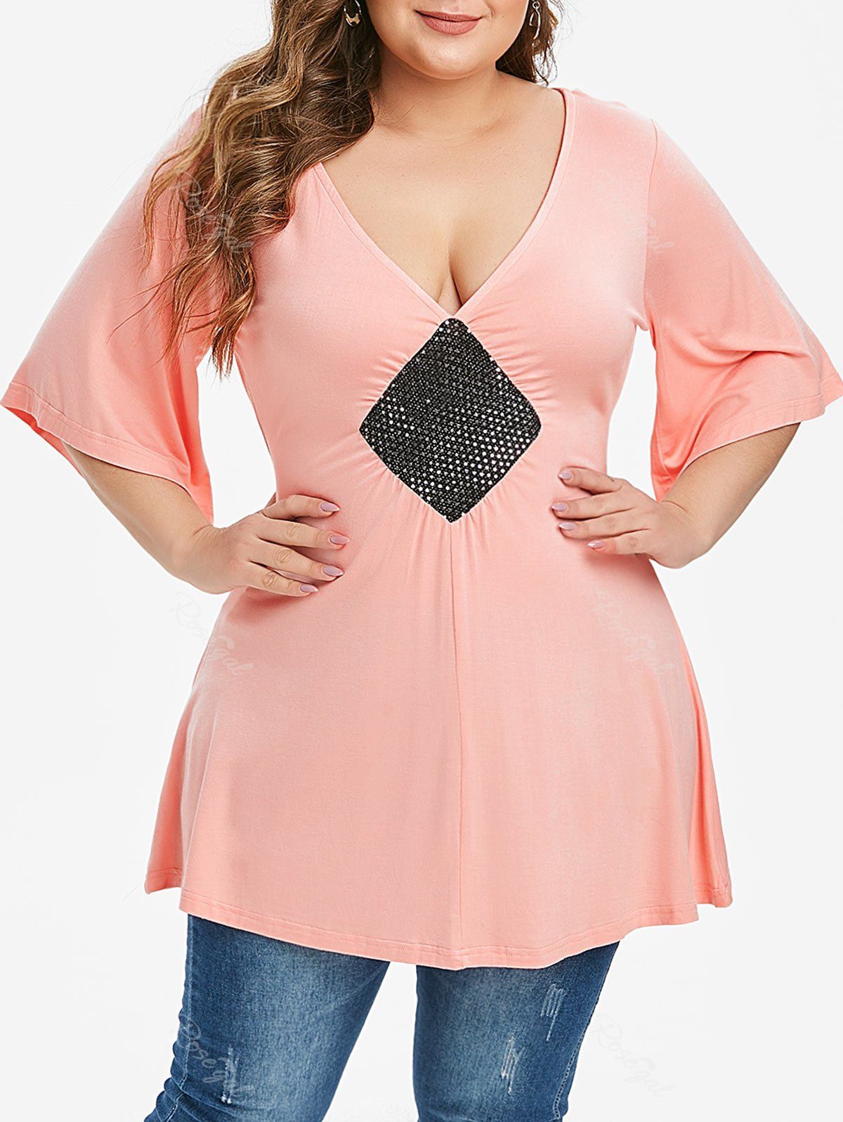 sparkly plus size