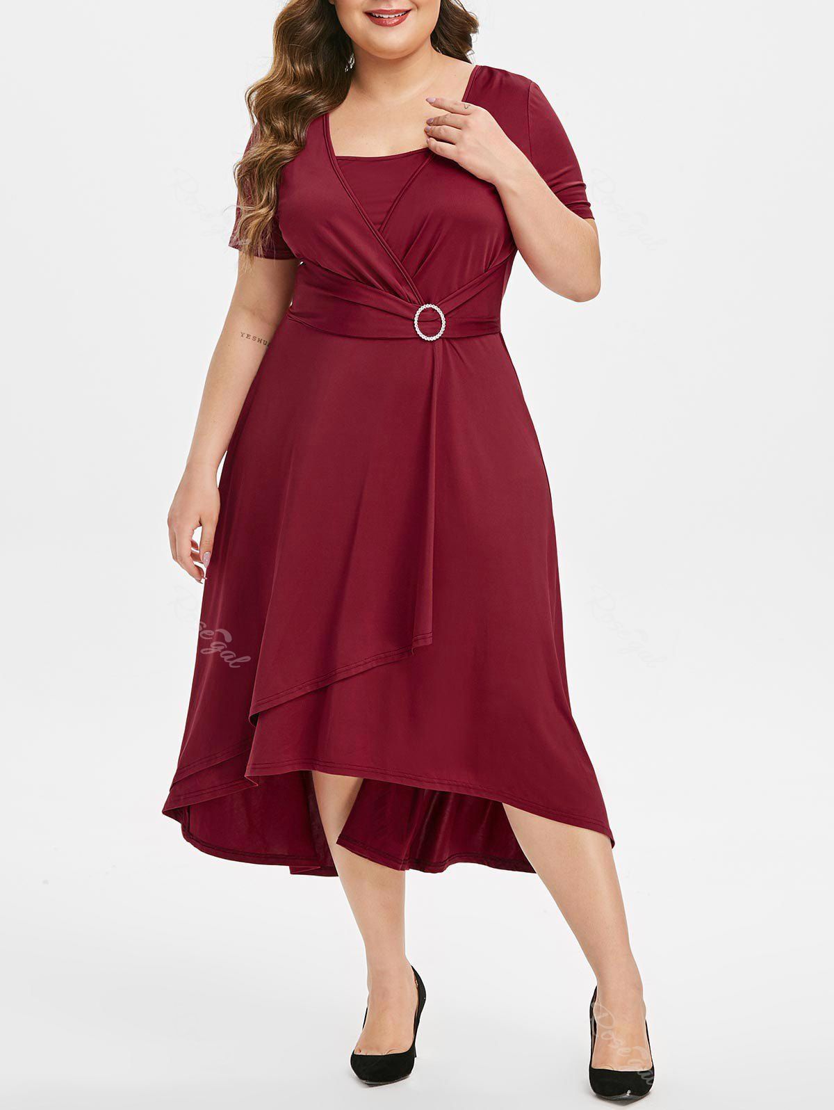 plus size a line dresses