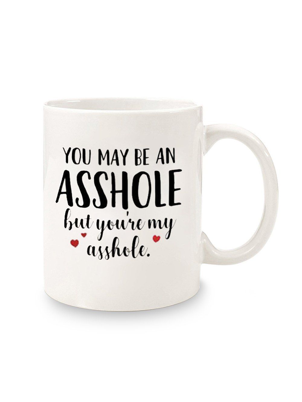 

Love Letter Pattern Ceramic Coffee Cup, Multi-a