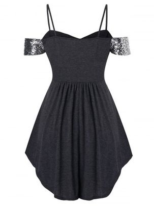 Fashion Gray Women‘s Dress S420 main image 1