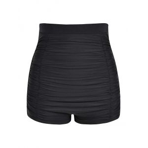 

Plus Size Ruched Board Shorts, Black