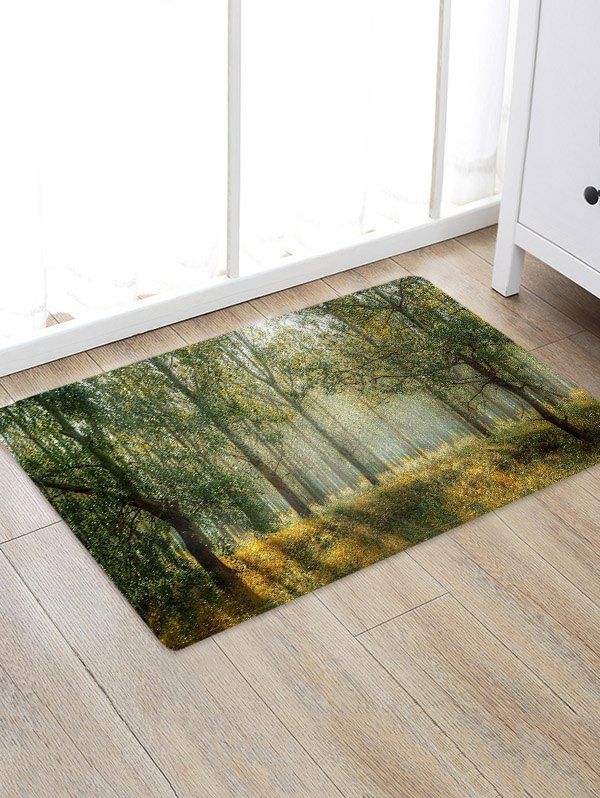 

Forest Sunshine Printing Floor Rug, Multi