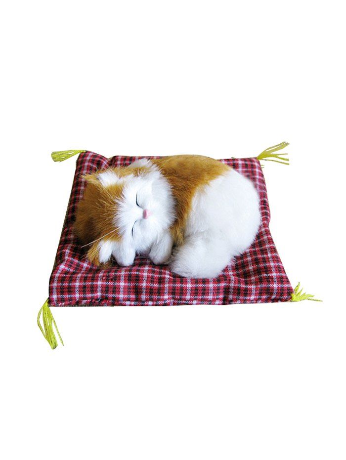 

Simulation Cloth Pad Cat Plush Toys, Multi-c