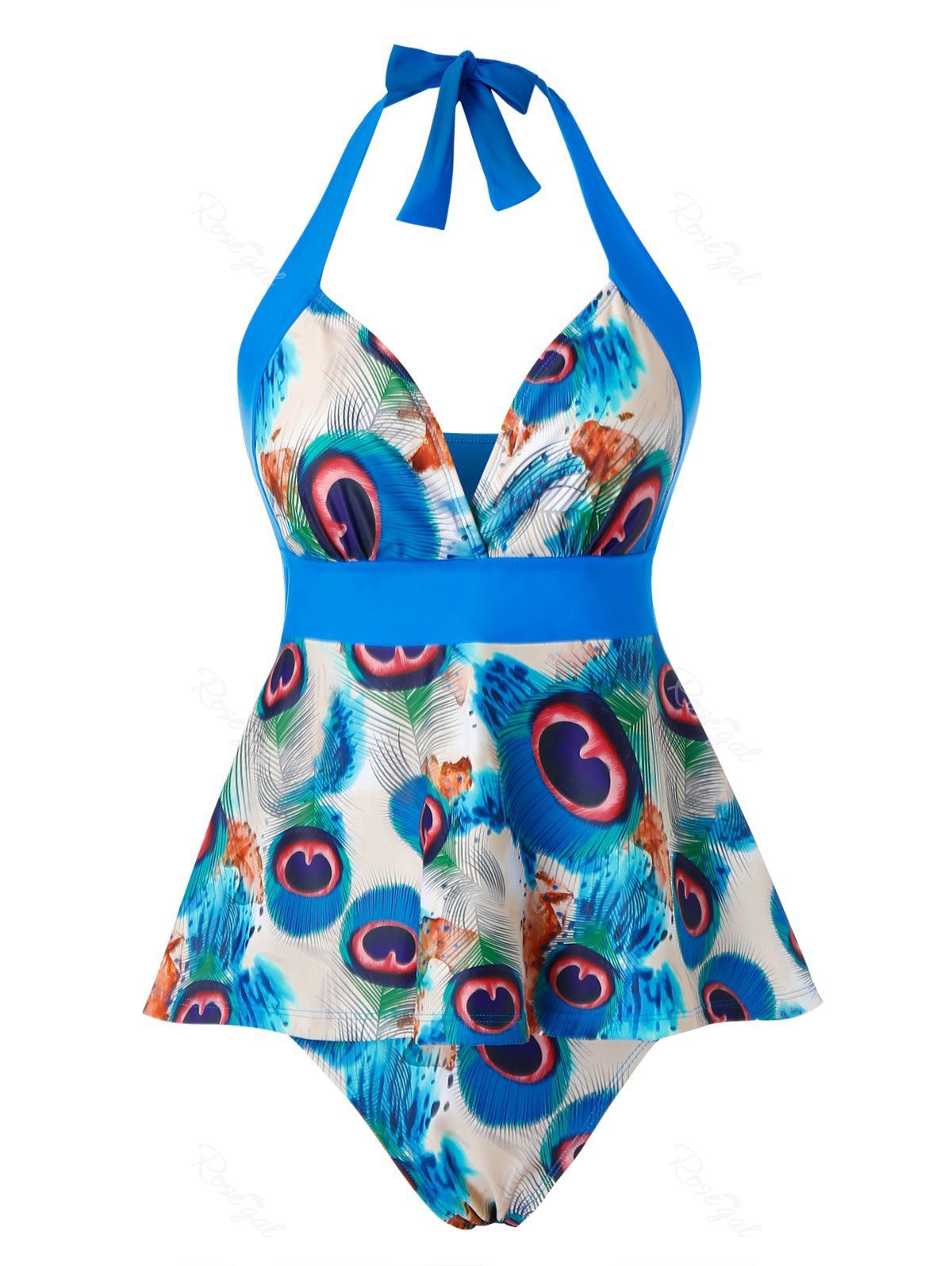 peacocks tankini