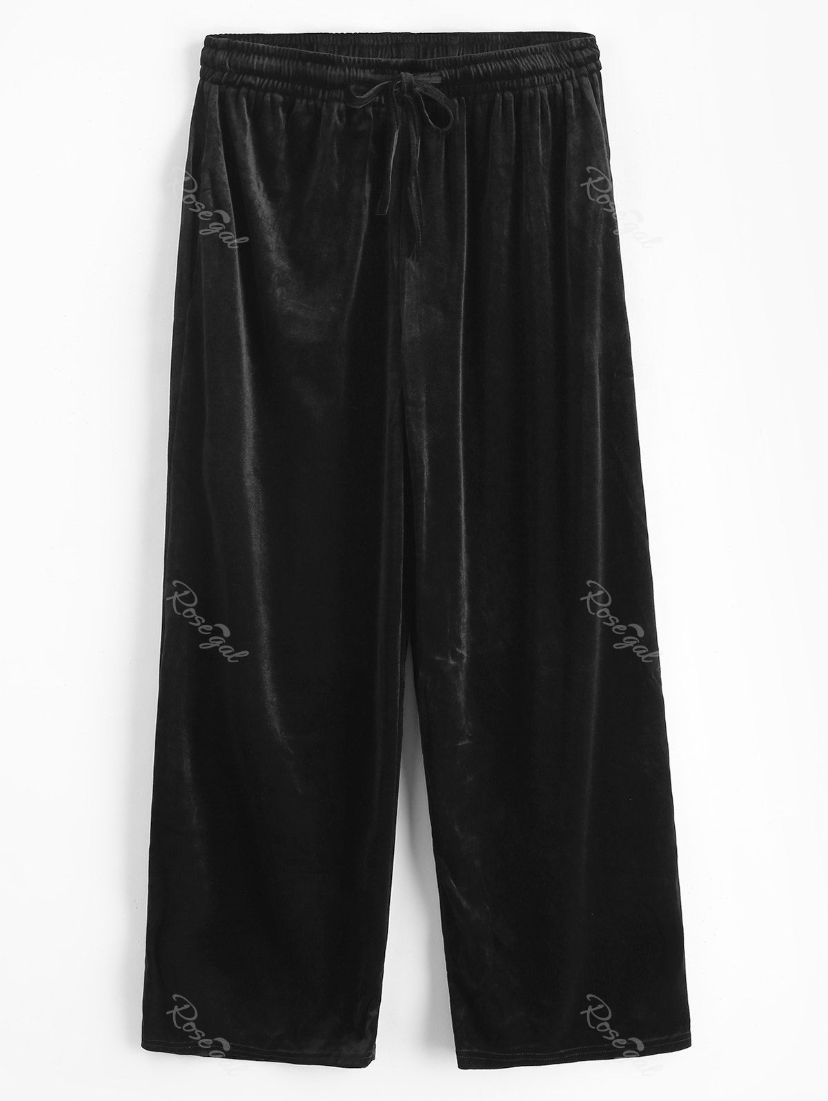 black velvet pants plus size