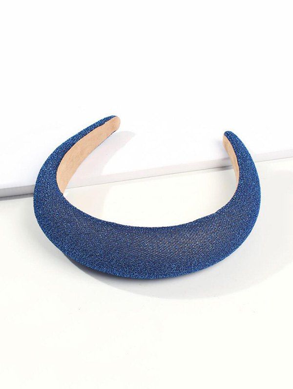 

European Style Metallic Wide Hairband, Blue