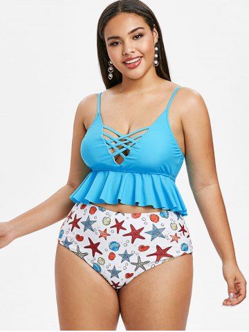 Tankini grande taille shops rosegal