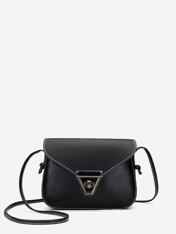 

Cover Mini Retro Crossbody Bag, Black