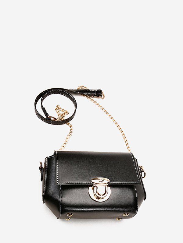 

Casual Cover Colorblock Crossbody Bag, Black