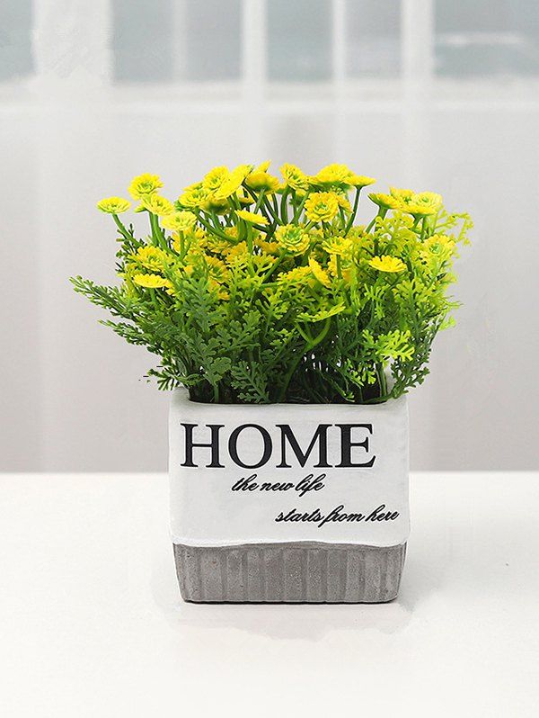 Outfit Home Decoration Artificial Potted Plant  