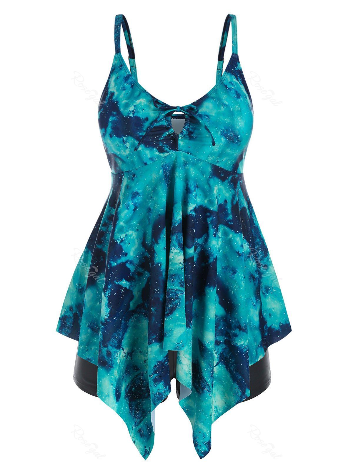 plus size tie dye