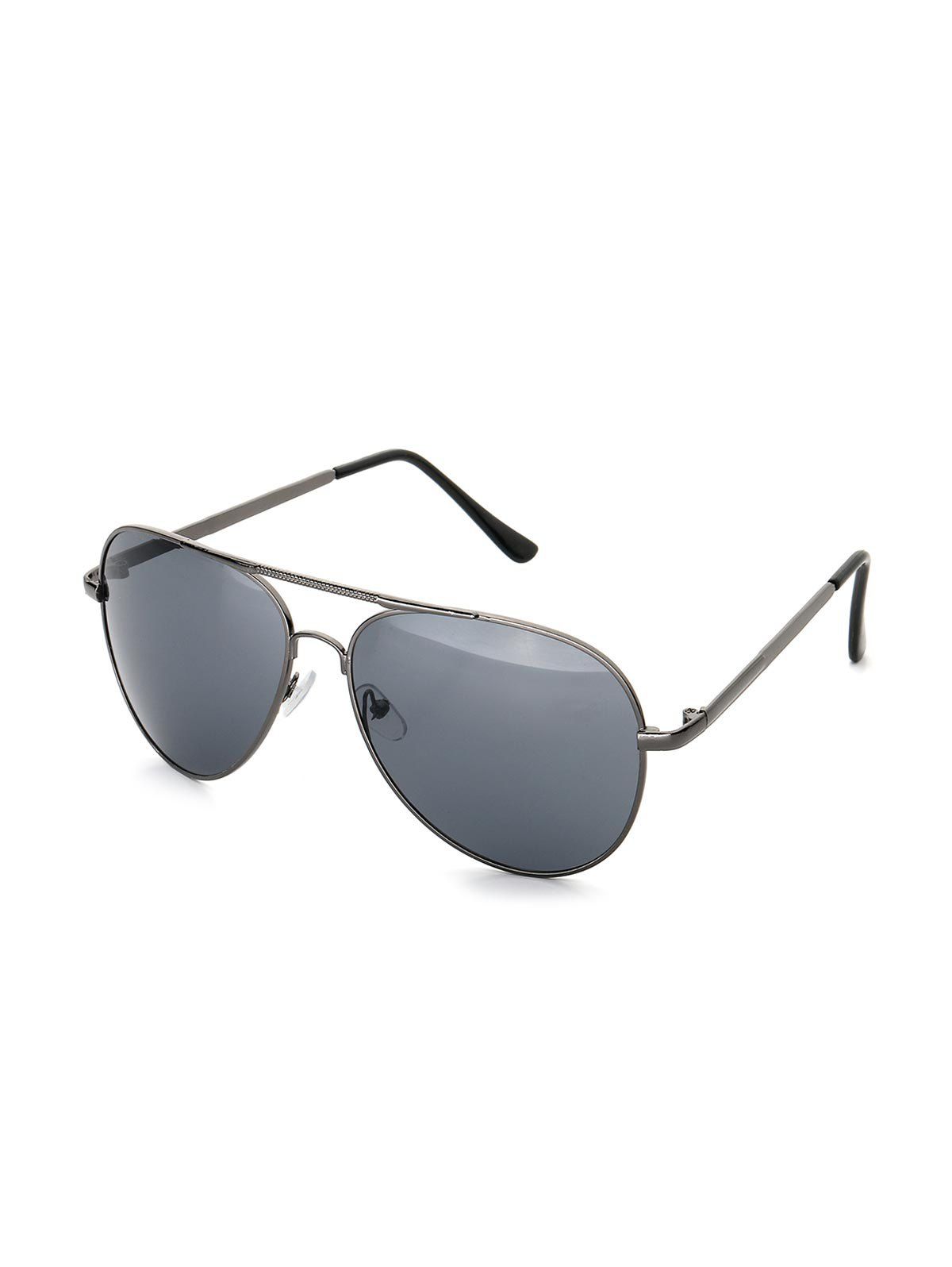 

Classic Metal Bar Driving Pilot Sunglasses, Gray
