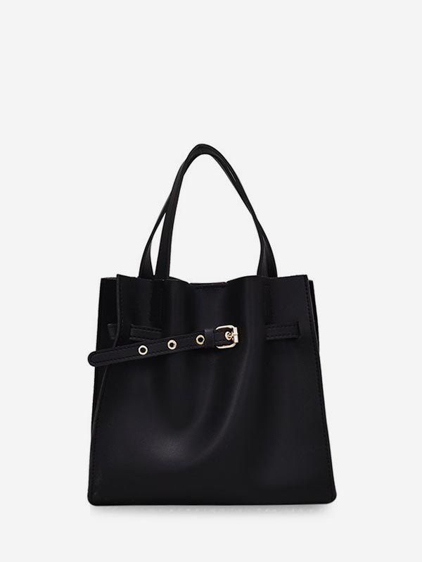 black square shoulder bag