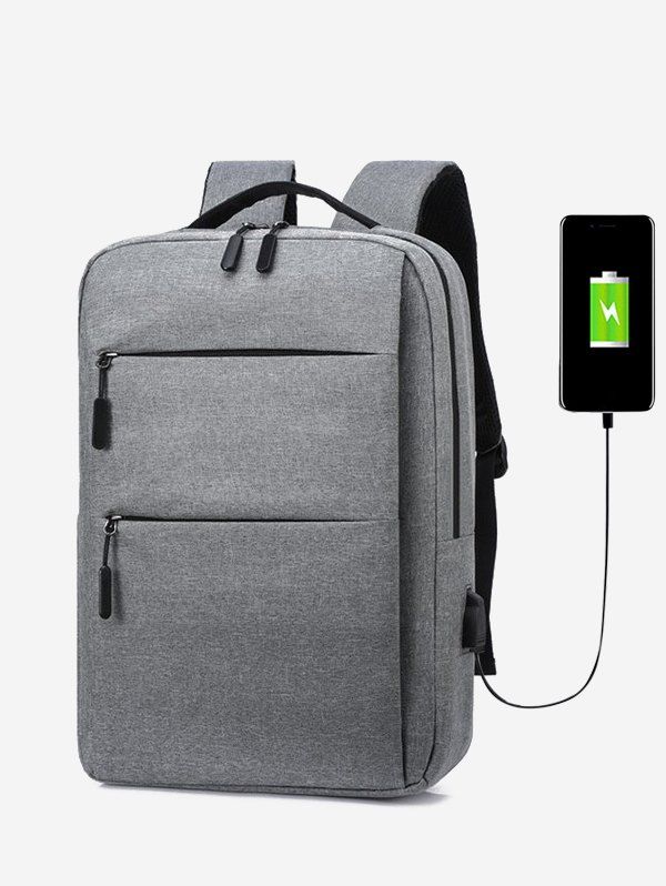 

Brief Business Scratch-proof Computer Backpack, Gray