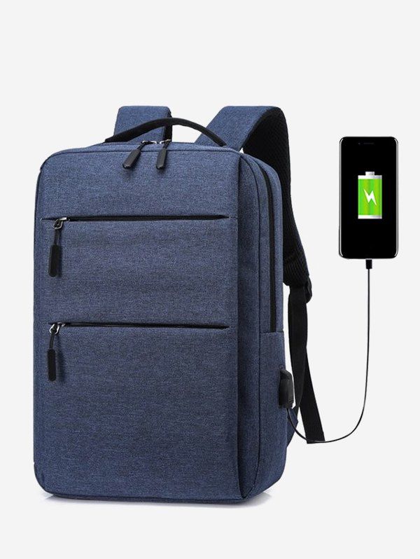

Brief Business Scratch-proof Computer Backpack, Deep blue