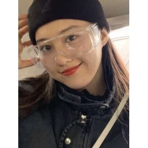 

Kitchen Tool Eye Protector Safety Glasses, Transparent