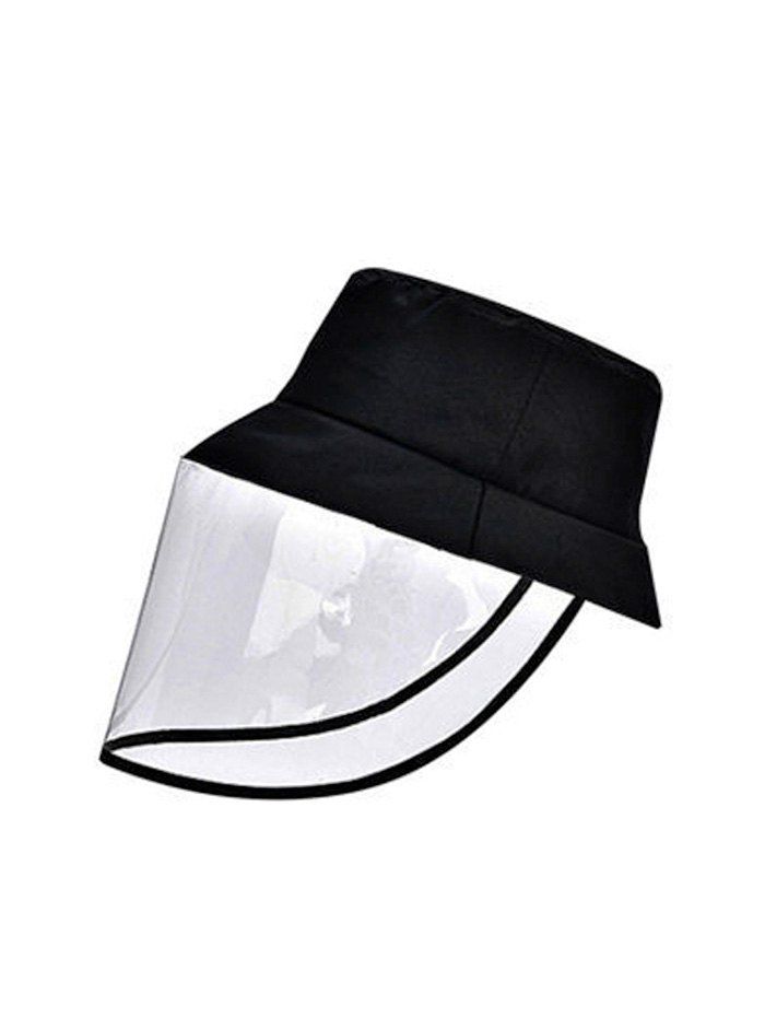 [73 OFF] Detachable Face Shield Outdoor Protective Bucket Hat Rosegal