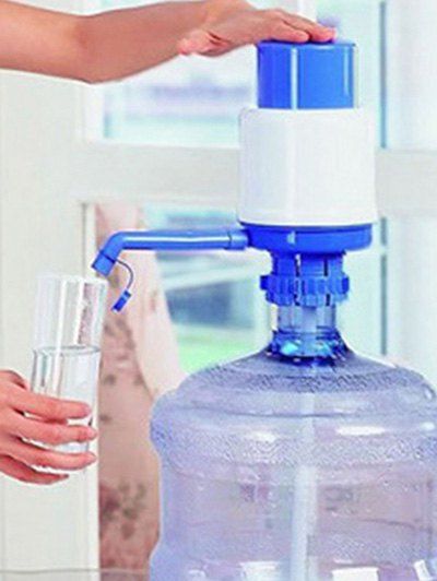 

Drinking Dispenser Water Hand Pump, Blue