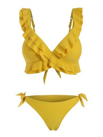 cheap yellow bikini