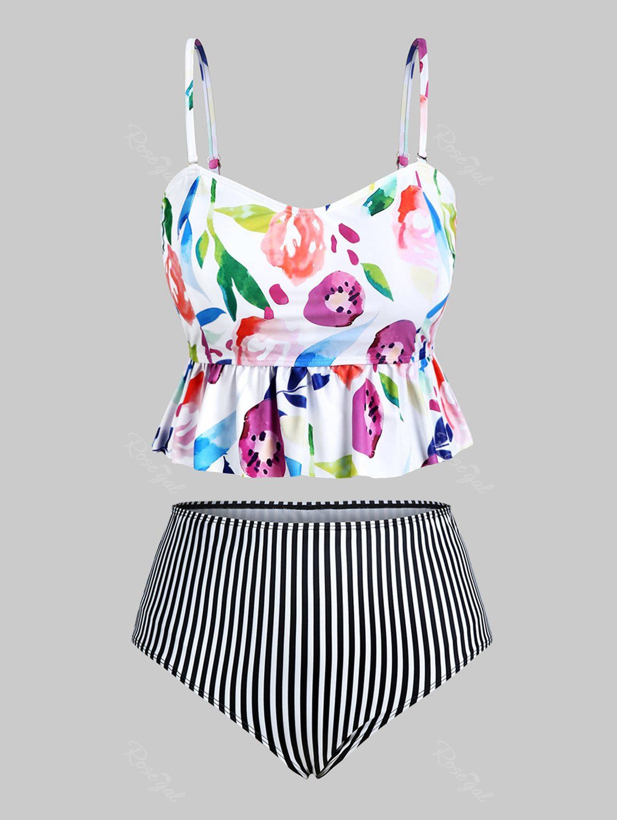 peplum tankini