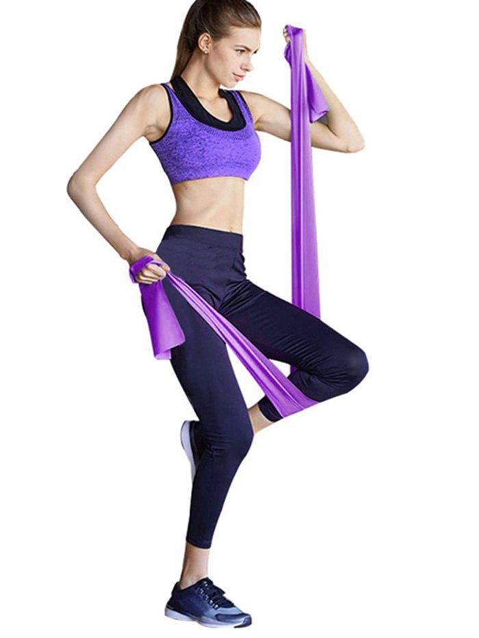 

Yoga Stretch Band Training Resistance Band, Purple